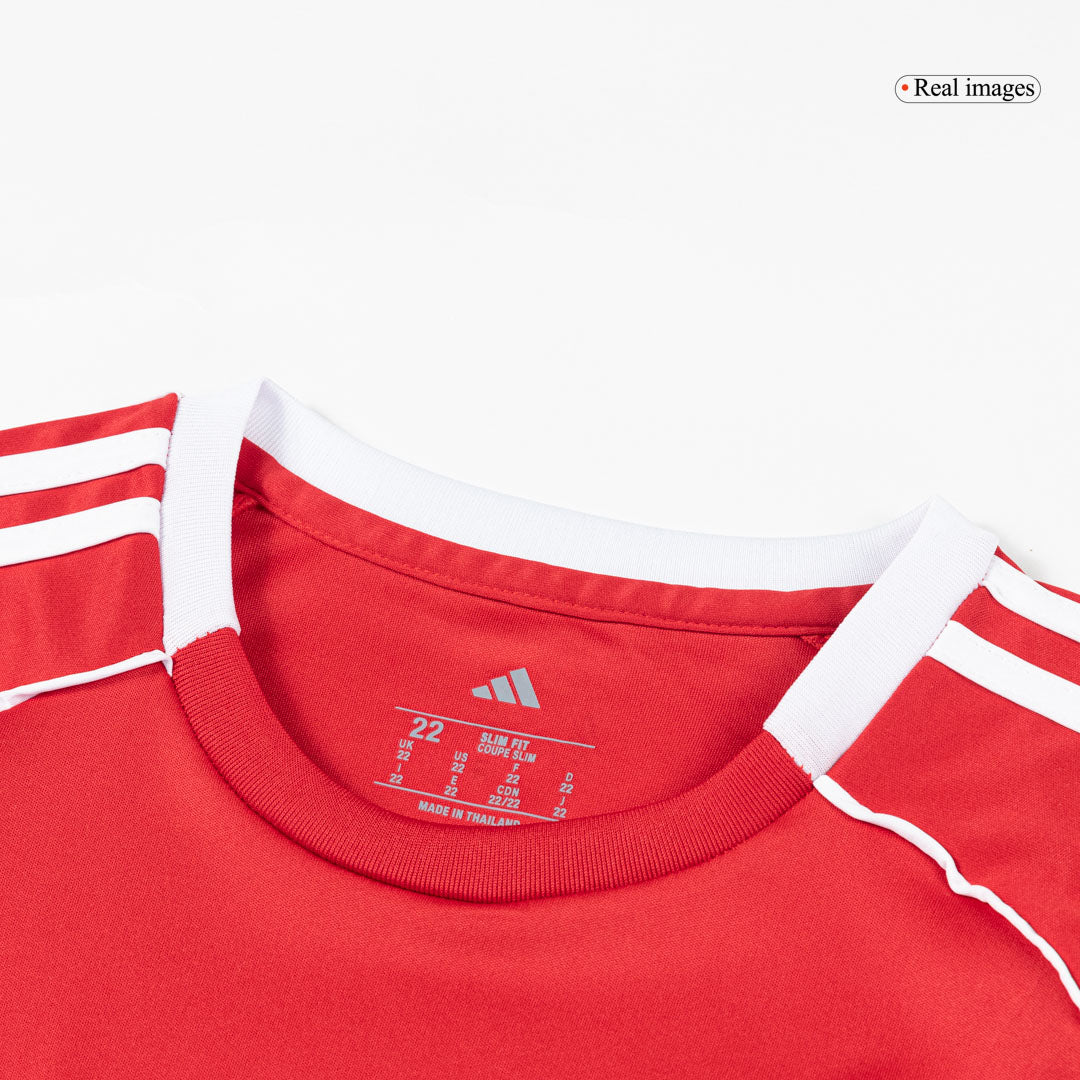 Liverpool Kids Home Soccer Kit 2025/26 Red