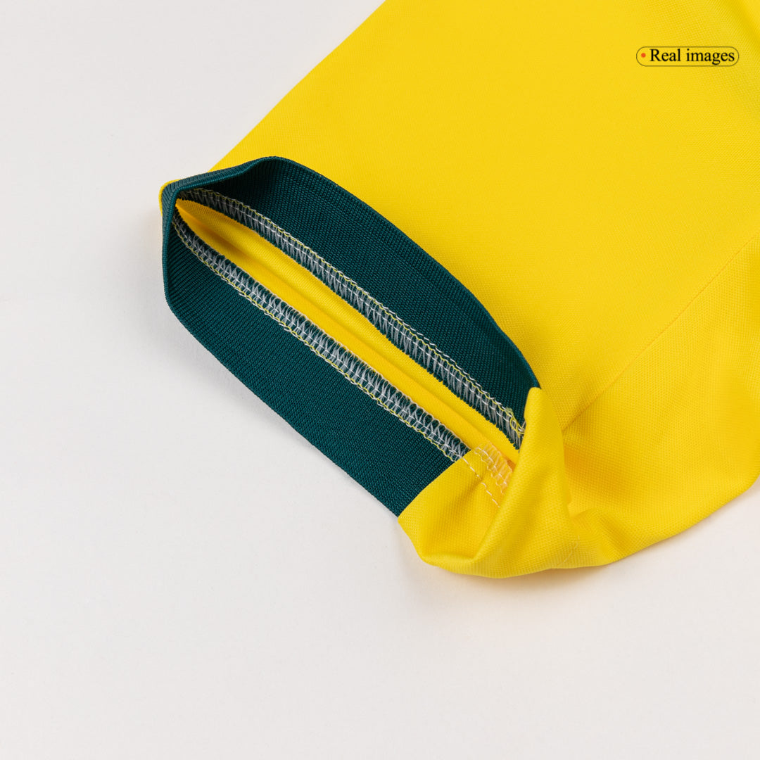 Brazil Mens Home Soccer Jersey World Cup 2026 Yellow [PREMIUM]