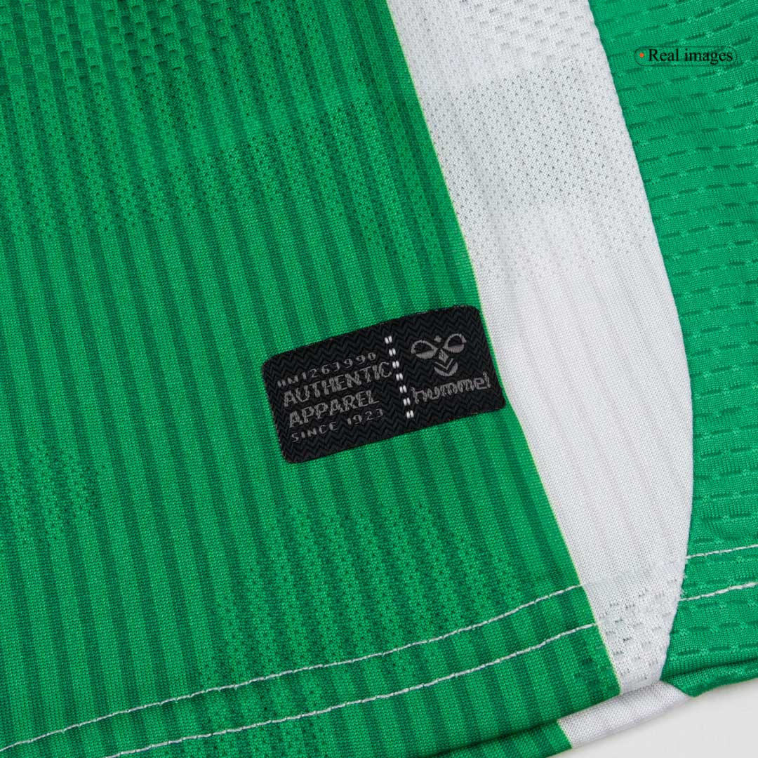 Real Betis Mens Home Soccer Jersey 2025/26 Green&White
