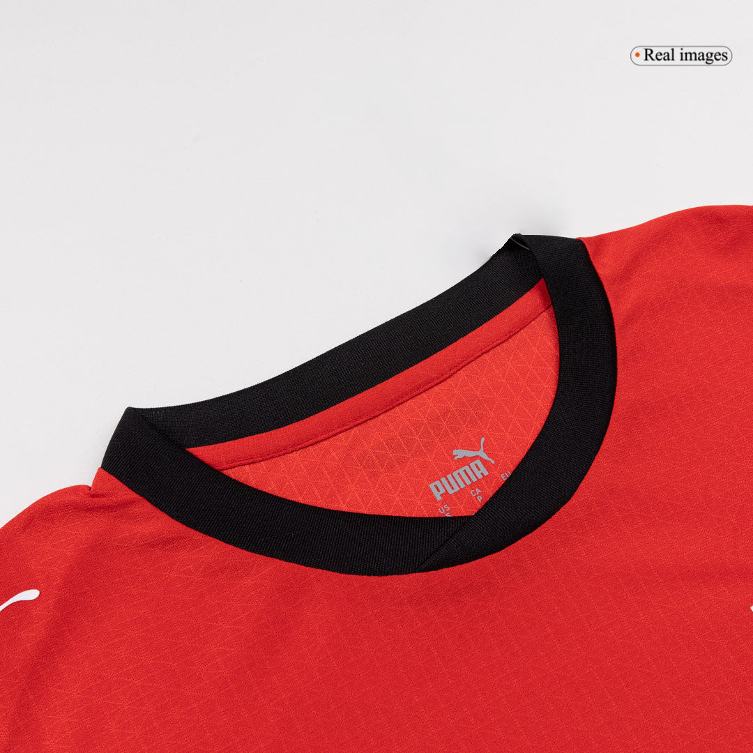 Austria Mens Home Soccer Jersey World Cup 2026 Red - Player Version