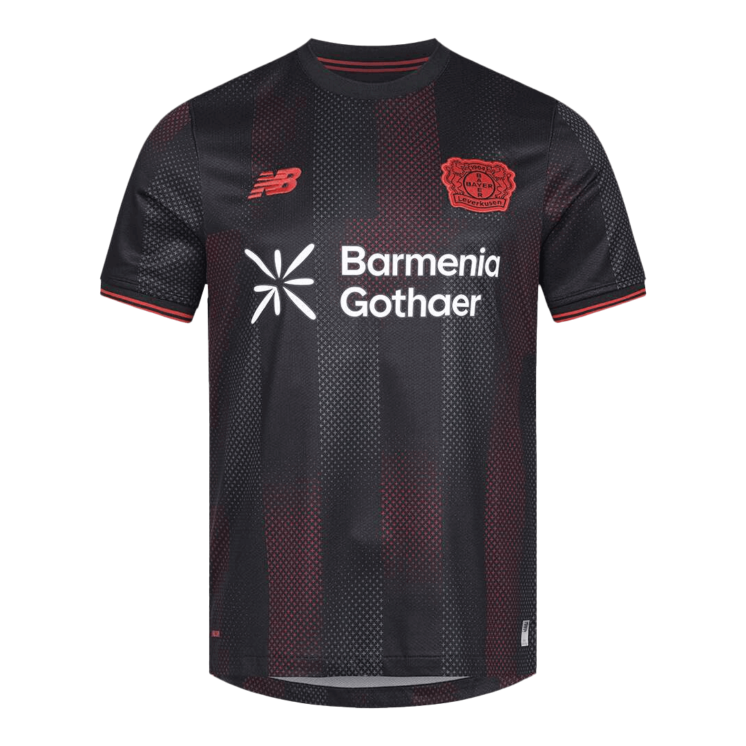Bayer 04 Leverkusen Mens Home Soccer Jersey 2025/26 Black