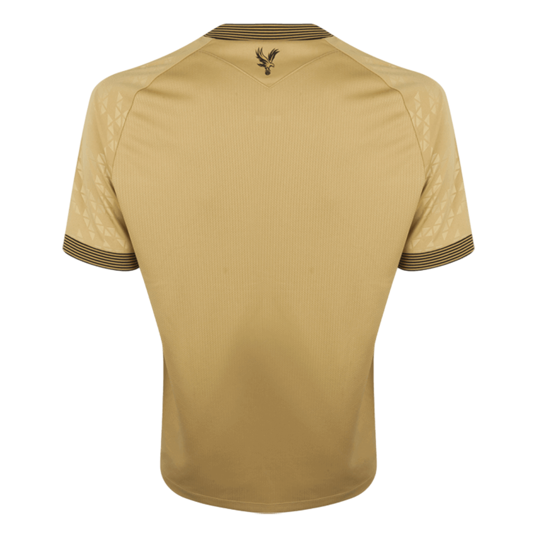 Crystal Palace Mens Away Soccer Jersey 2025/26 Yellow