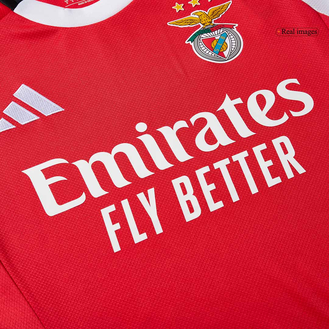 Benfica Mens Home Soccer Jersey 2025/26 Red
