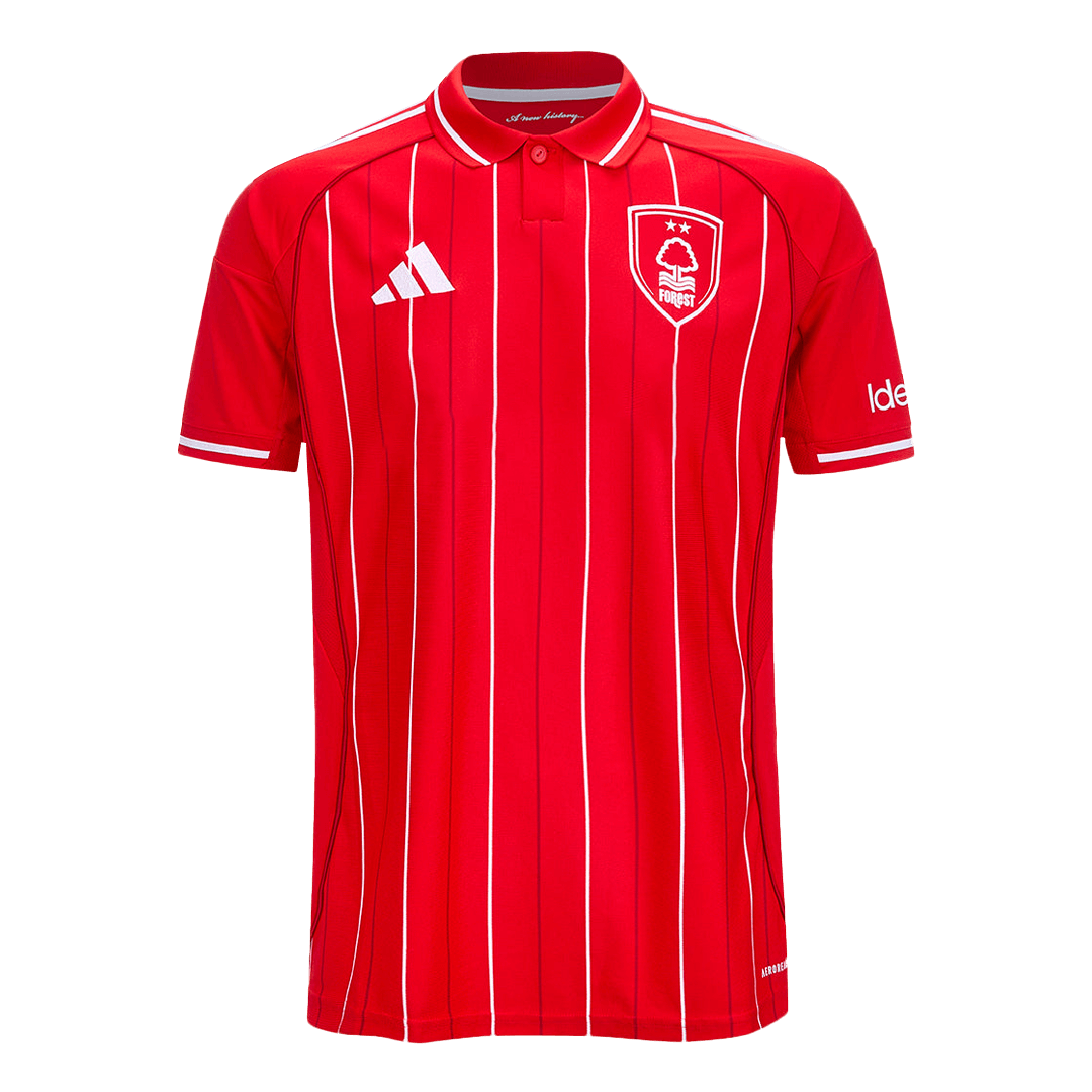 Nottingham Forest Mens Home Soccer Jersey 2025/26 Red