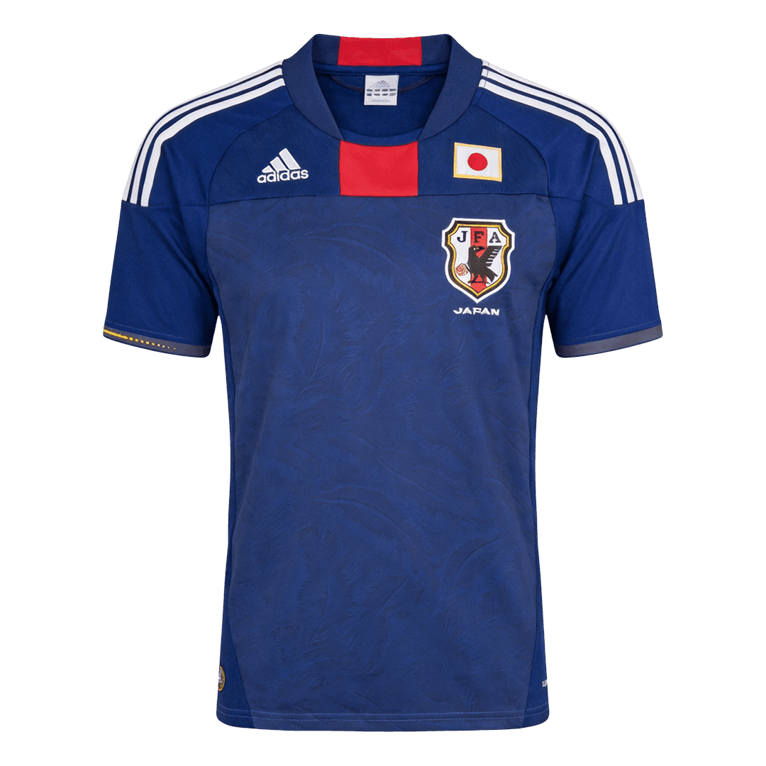 Retro Japan Mens Home Soccer Jersey World Cup 2010 Blue