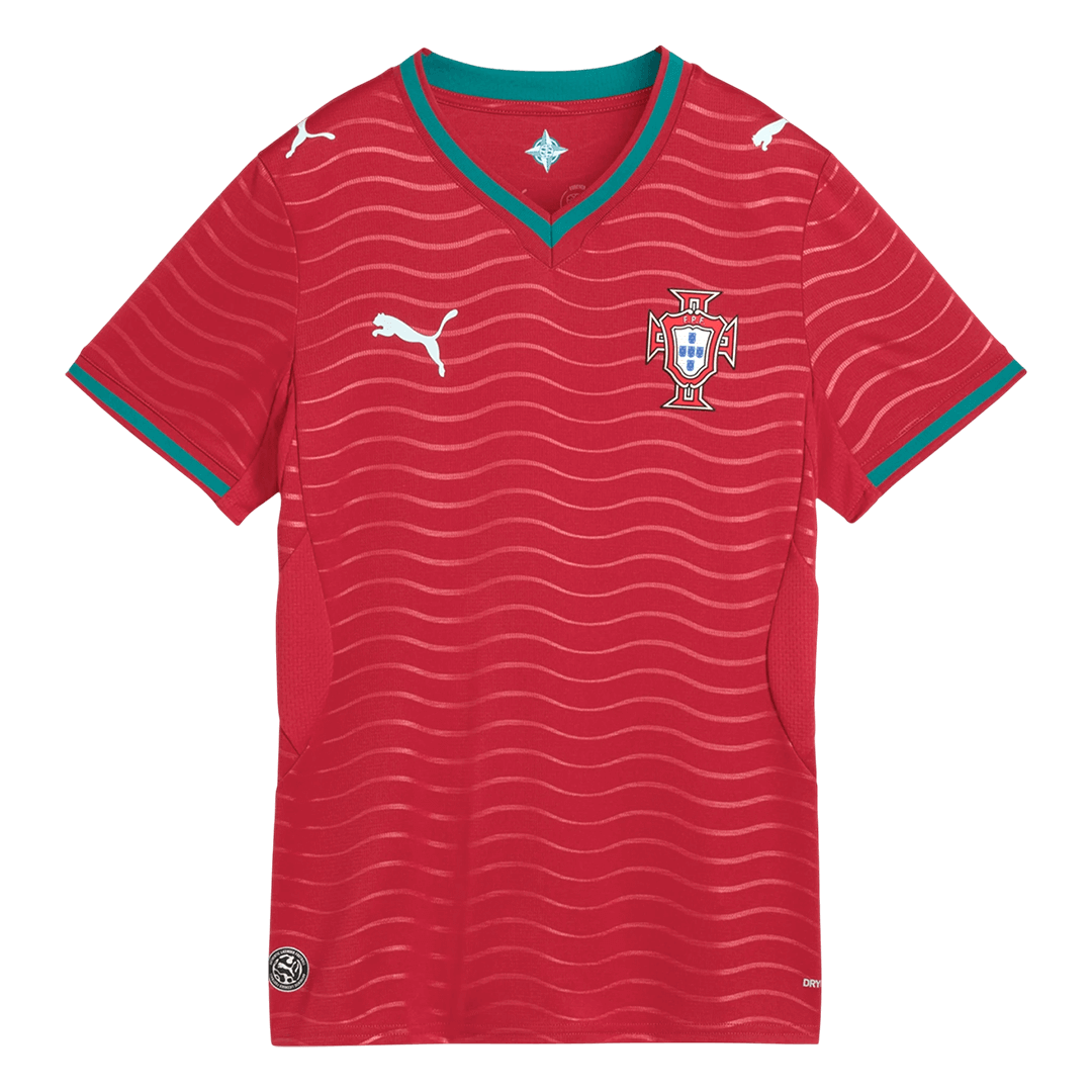 Portugal Womens Home Soccer Jersey World Cup 2026 Red