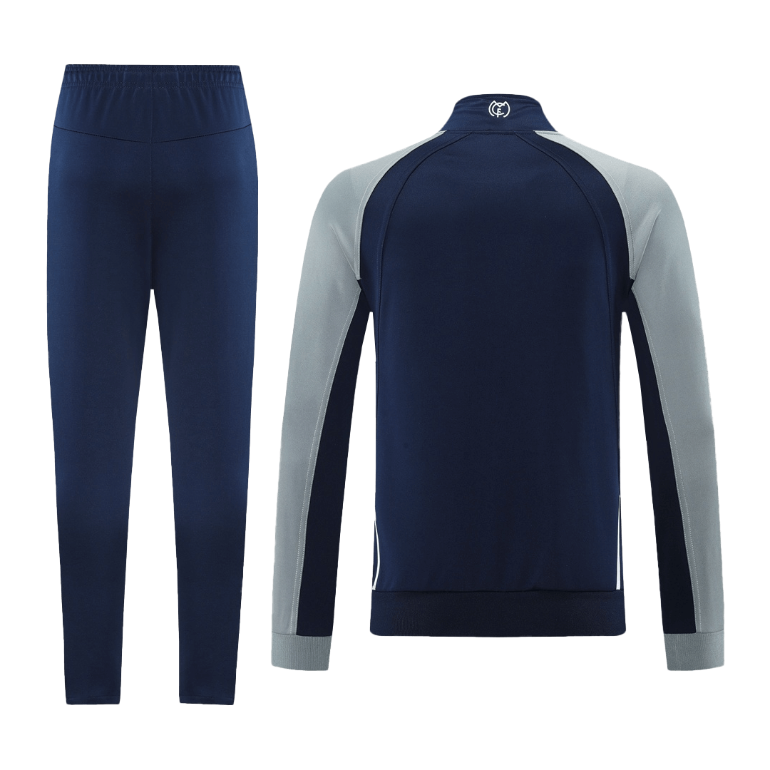 Real Madrid Mens Training Tracksuit Kit 2025/26 Navy