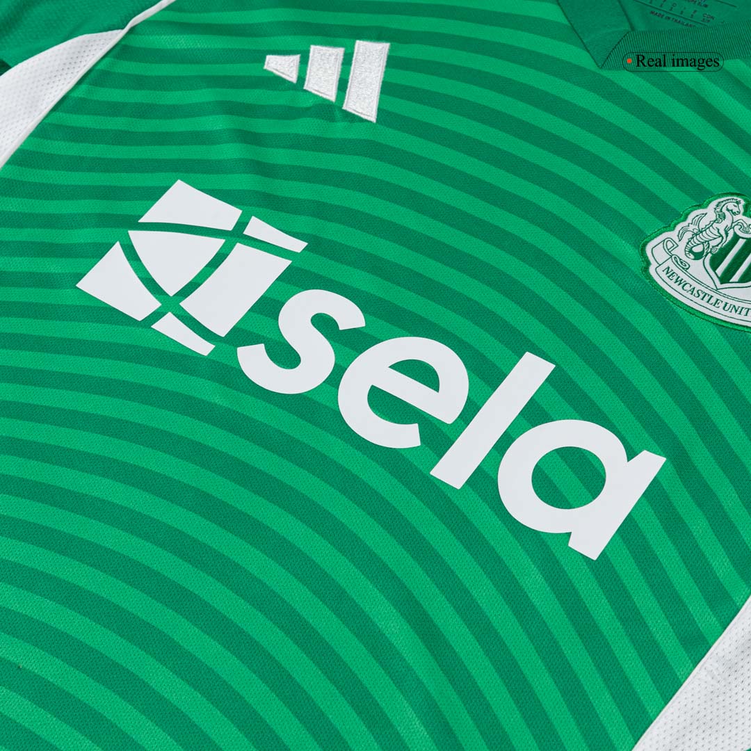 Newcastle United Mens Away Soccer Jersey 2025/26 Green