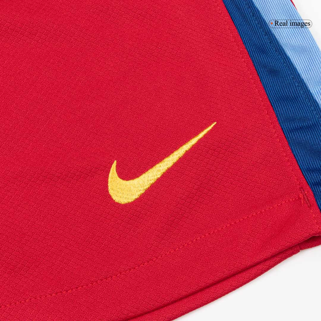 Barcelona Mens Fourth Away Soccer Shorts 2025/26 Red