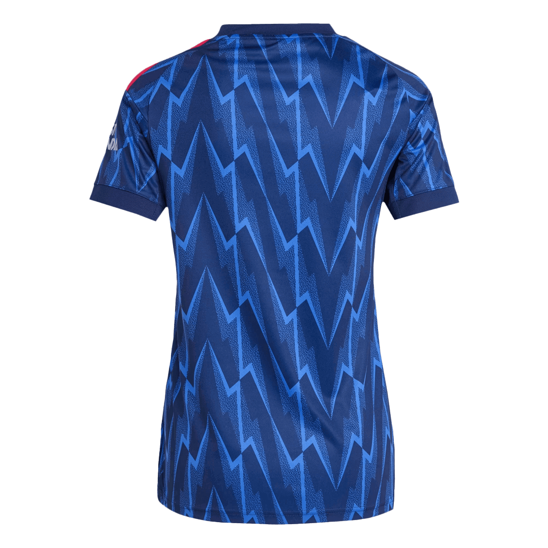 Arsenal Womens Away Soccer Jersey 2025/26 Blue