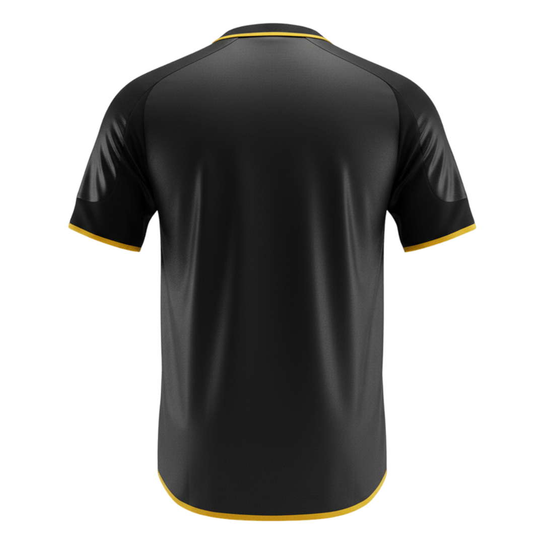 Retro Real Madrid Mens Away Soccer Jersey 1999/01 Black