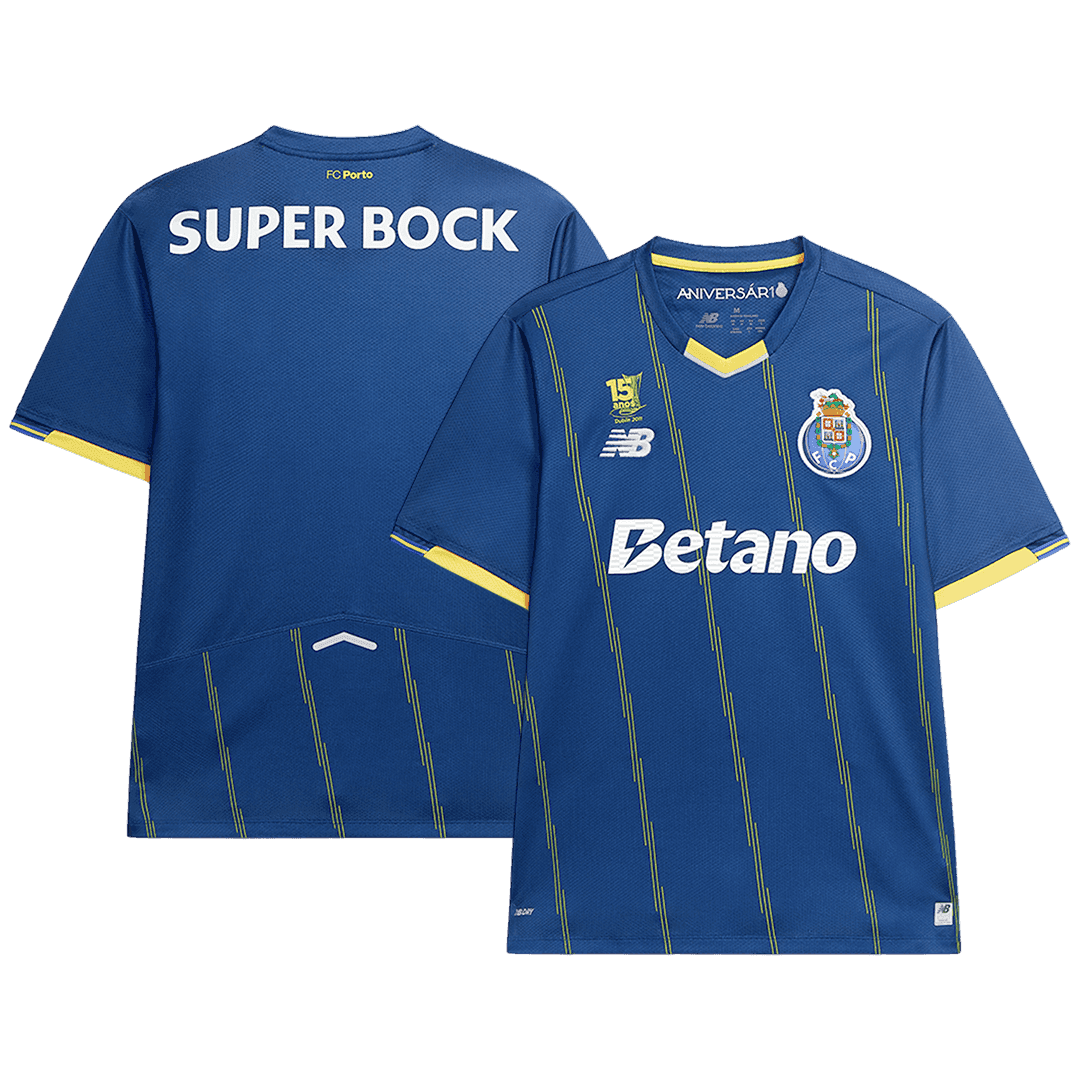 FC Porto Mens Fourth Away Soccer Jersey 2025/26 Blue