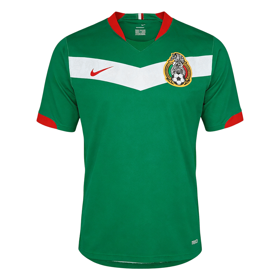 Retro Mexico Mens Home Soccer Jersey World Cup 2006 Green