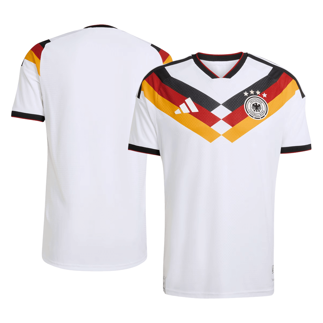 Germany Mens Home Soccer Jersey World Cup 2026 White - Player Version