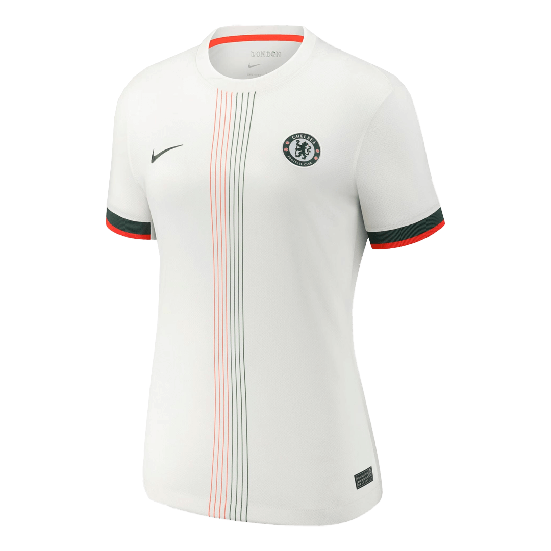 Chelsea Womens Away Soccer Jersey 2025/26 White