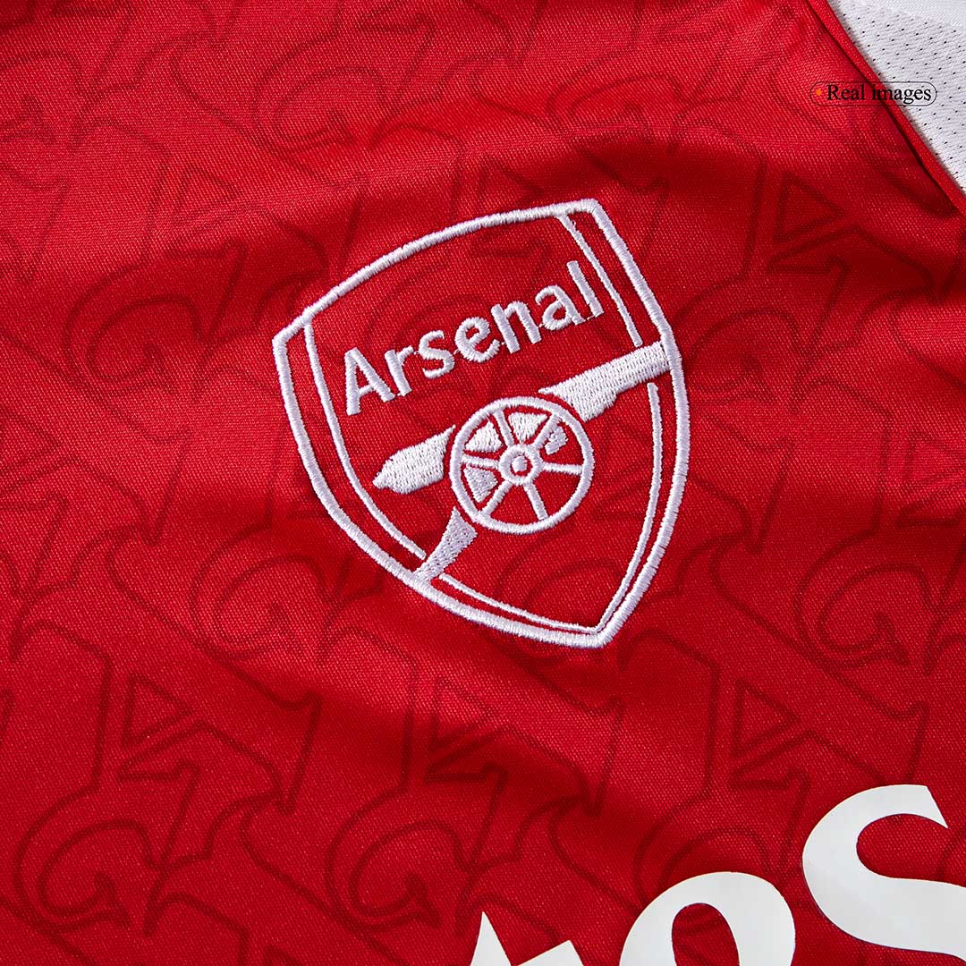 Arsenal Mens Home Long Sleeve Soccer Jersey 2025/26 Red