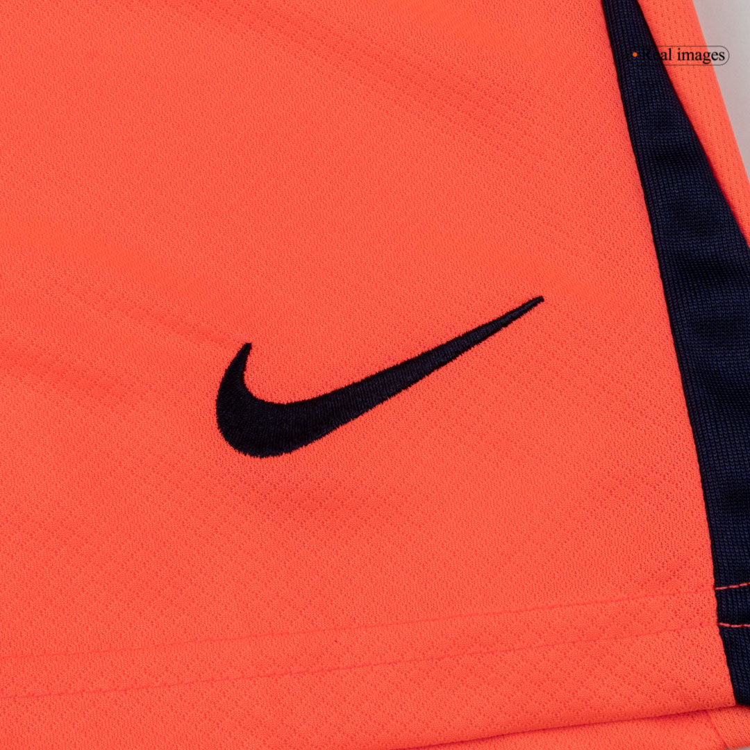 Barcelona Kids Third Away Soccer Full Set 2025/26 Orange