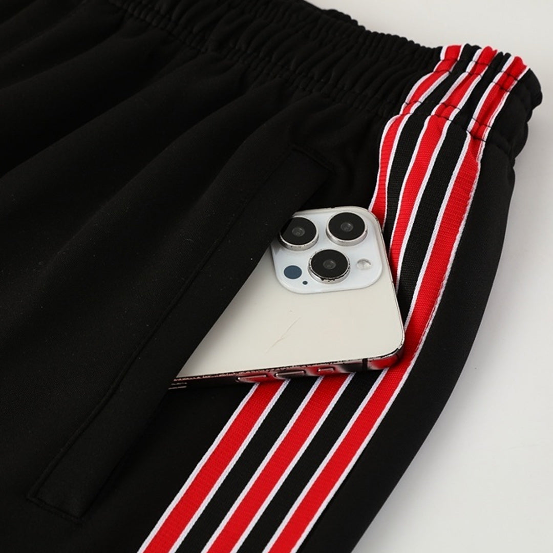 Manchester United Mens Training Tracksuit Kit 2025/26 Red&Black