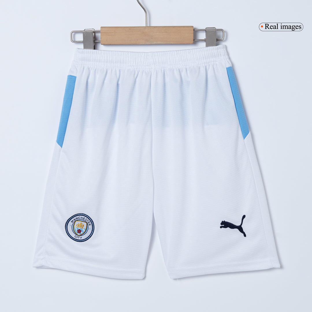 Manchester City Kids Home Soccer Kit 2025/26 Blue