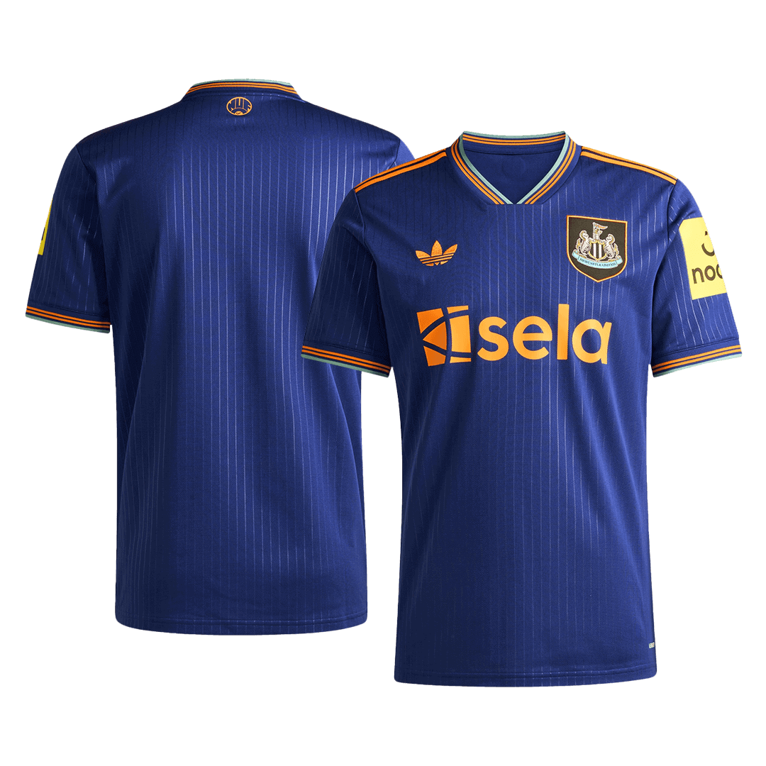 Newcastle United Mens Third Away Soccer Jersey 2025/26 Navy