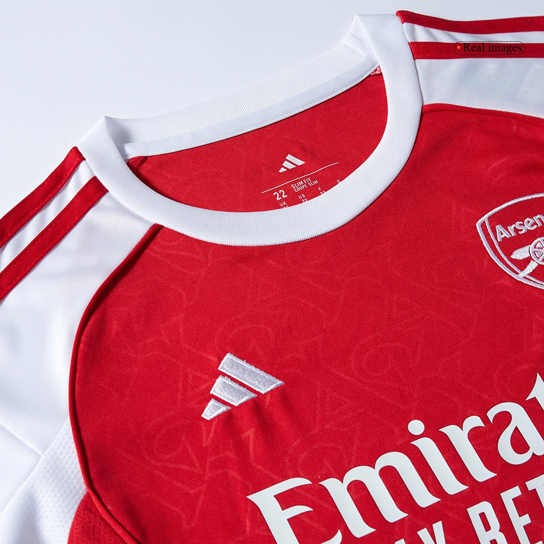 Arsenal Kids Home Soccer Full Set 2025/26 Red