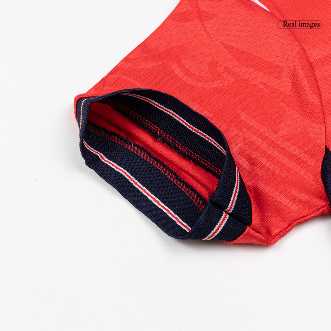 England Kids Away Soccer Kit World Cup 2026 Red