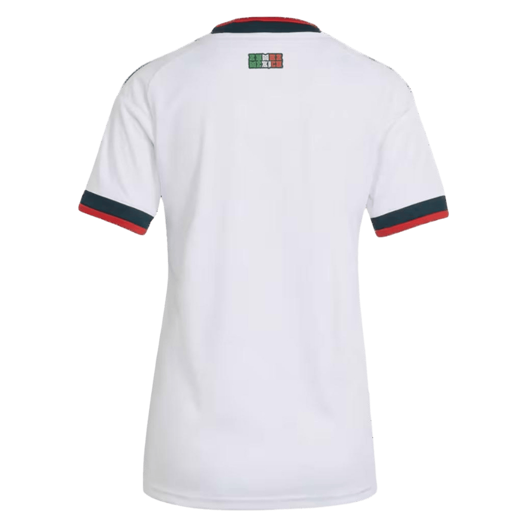 Mexico Womens Away Soccer Jersey World Cup 2026 White