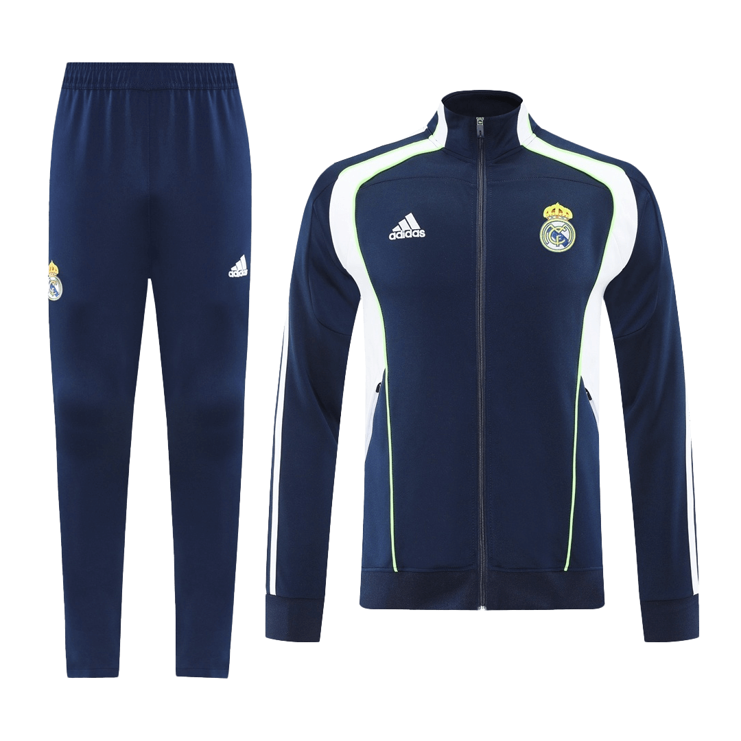 Real Madrid Mens Training Tracksuit Kit 2025/26 Navy