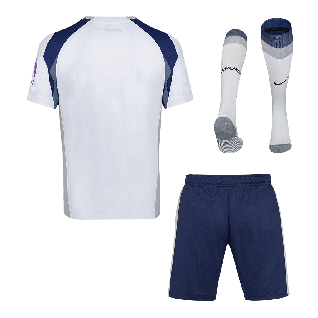 Tottenham Hotspur Mens Home Soccer Full Set 2025/26 White