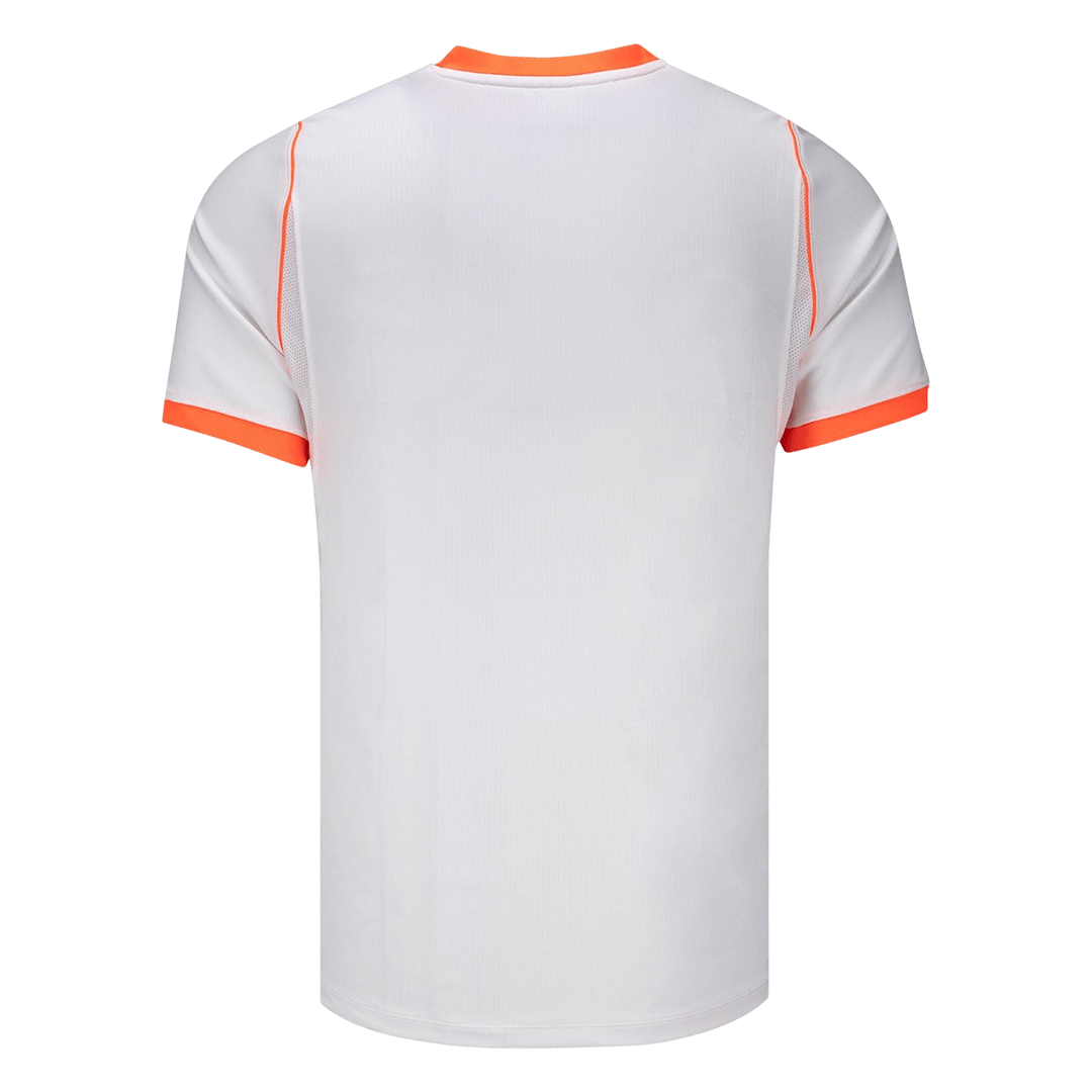 Netherlands Mens Away Soccer Jersey World Cup 2026 White