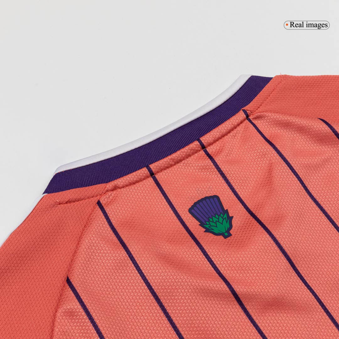 Scotland Kids Away Soccer Kit World Cup 2026 Coral