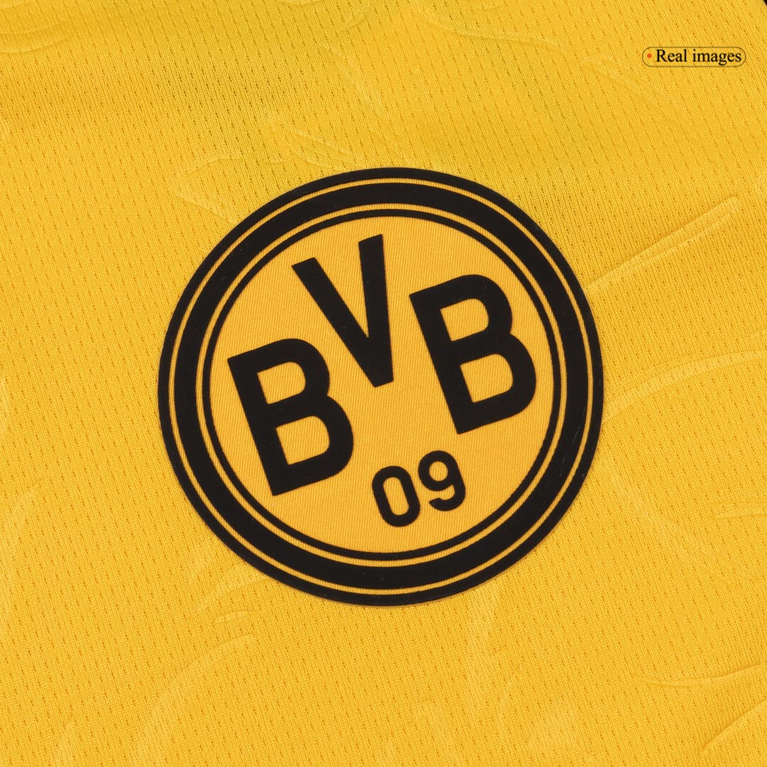 Borussia Dortmund Mens Home Soccer Jersey 2025/26 Yellow