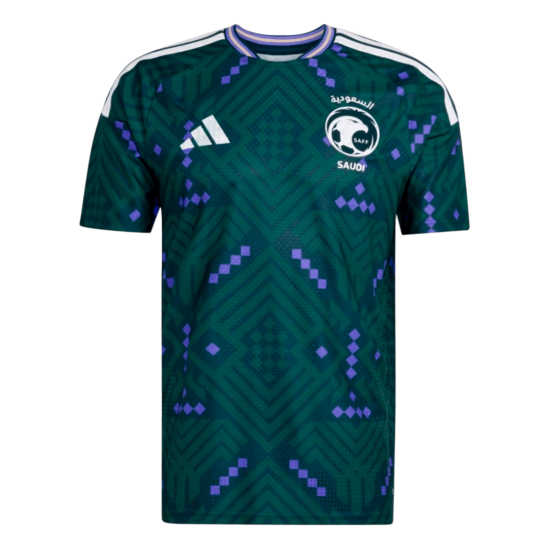 Saudi Arabia Mens Home Soccer Jersey World Cup 2026 Green
