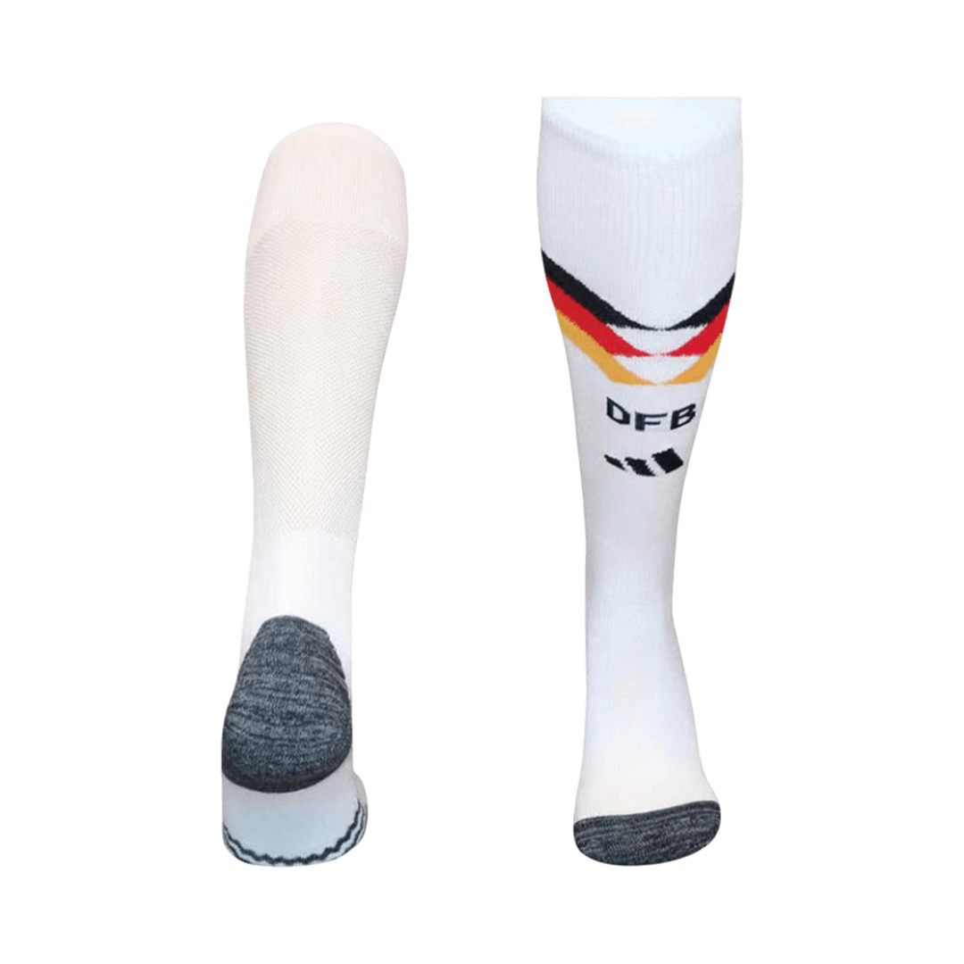 Germany Kids Home Soccer Socks World Cup 2026 White [PREMIUM]