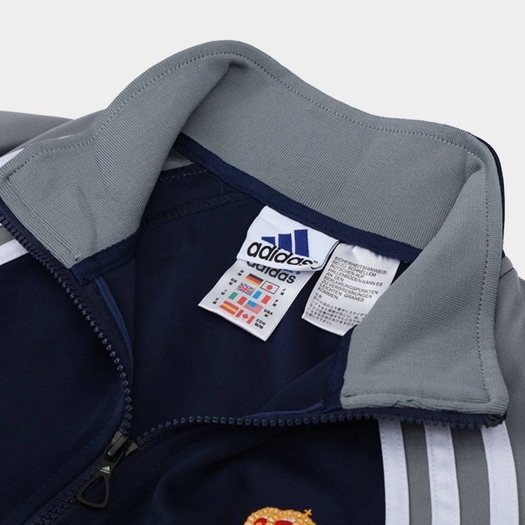 Real Madrid Mens Training Tracksuit Kit 2025/26 Navy