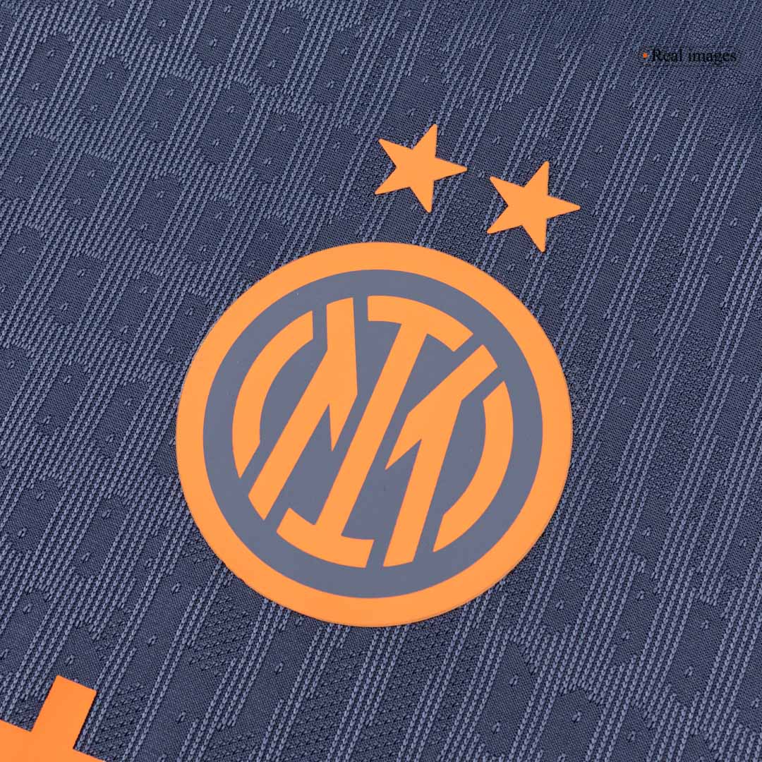 Inter Milan Mens Third Away Soccer Jersey 2025/26 Navy - Player Version