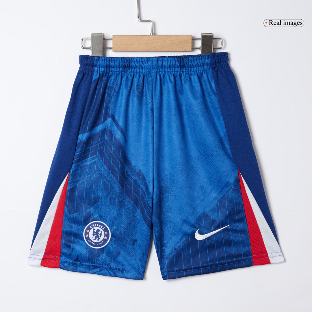 Chelsea Kids Home Soccer Kit 2025/26 Blue