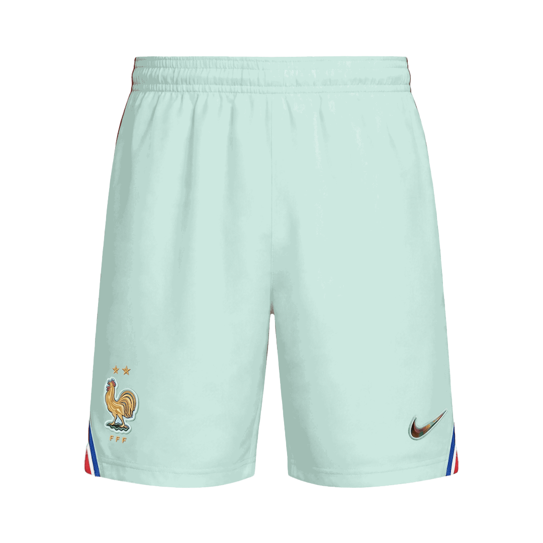 France Mens Away Soccer Shorts World Cup 2026 White