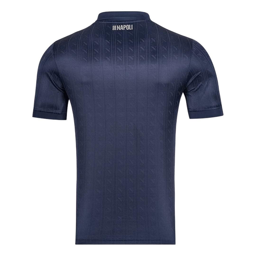 Napoli Mens Third Away Soccer Jersey 2025/26 Black