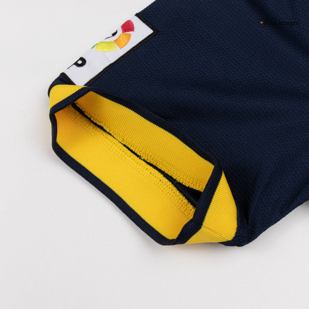 Retro Atletico Madrid Mens Away Soccer Jersey 2013/14 Yellow