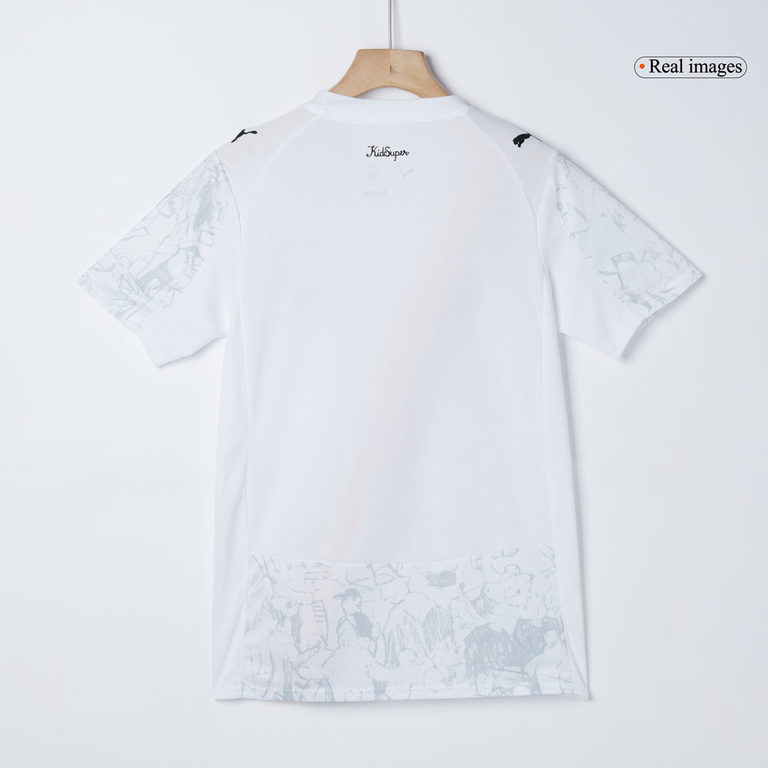 REIJNDERS #4 Manchester City Mens Soccer Jersey World Cup KidSuper 2025/26 White