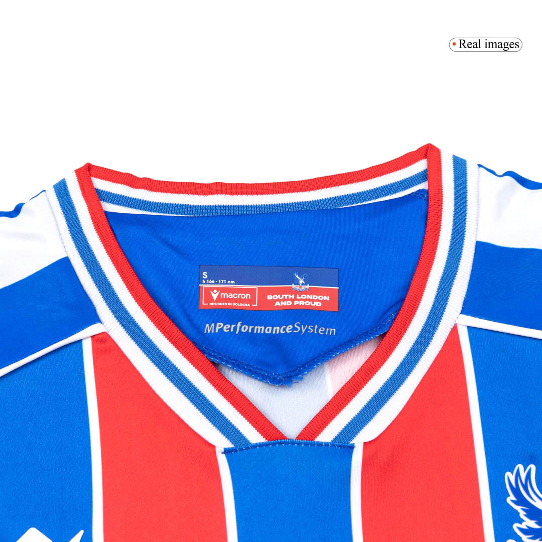 Crystal Palace Mens Home Soccer Jersey 2025/26 Red&Blue