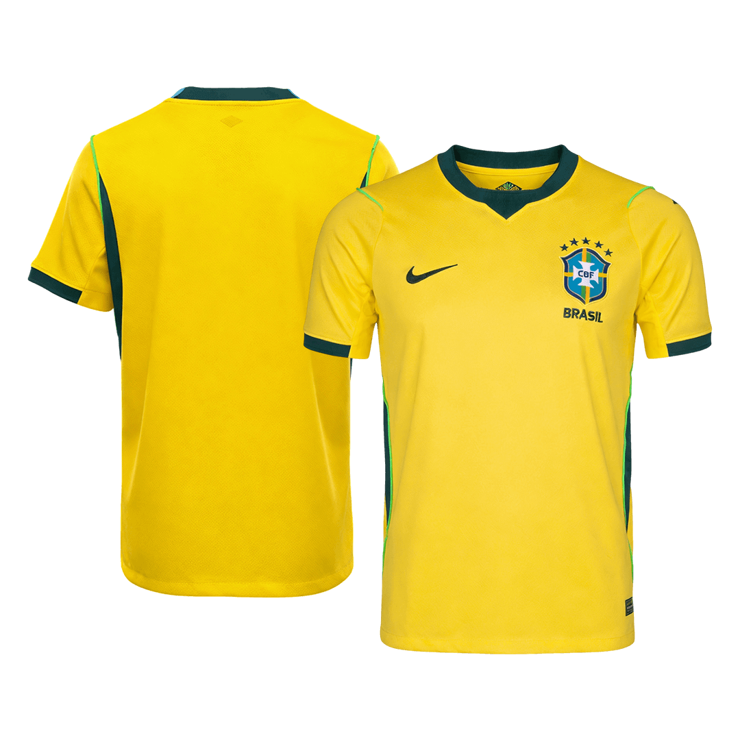 Brazil Mens Home Soccer Jersey World Cup 2026 Yellow [PREMIUM]