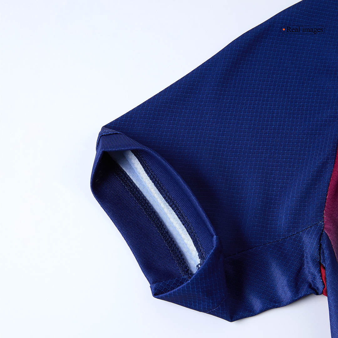 Barcelona Kids Home Soccer Full Set 2025/26 Red&Blue [PREMIUM]