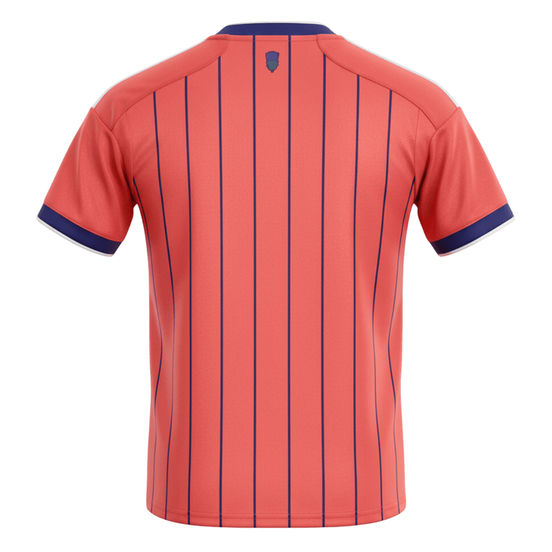 Scotland Mens Away Soccer Jersey World Cup 2026 Pink