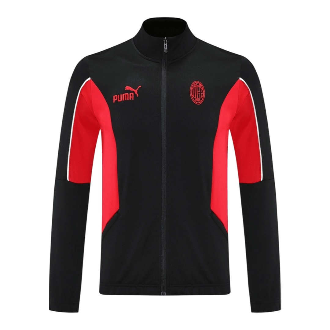 AC Milan Mens Training Tracksuit Kit 2025/26 Black
