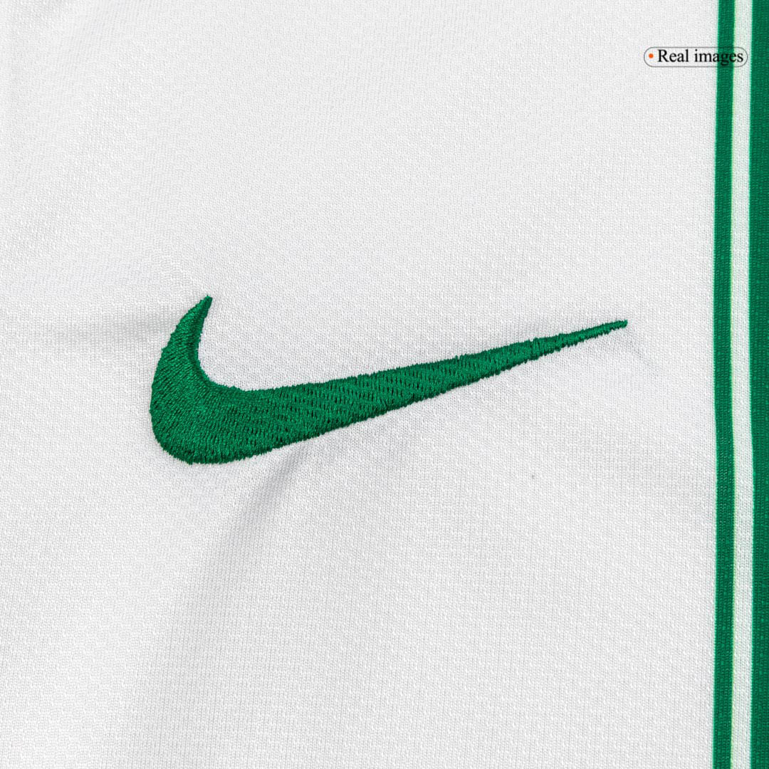 Retro Portugal Mens Away Soccer Jersey 2010 White