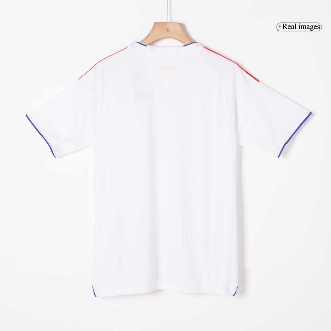 Olympique Lyonnais Mens Home Soccer Jersey 2025/26 White