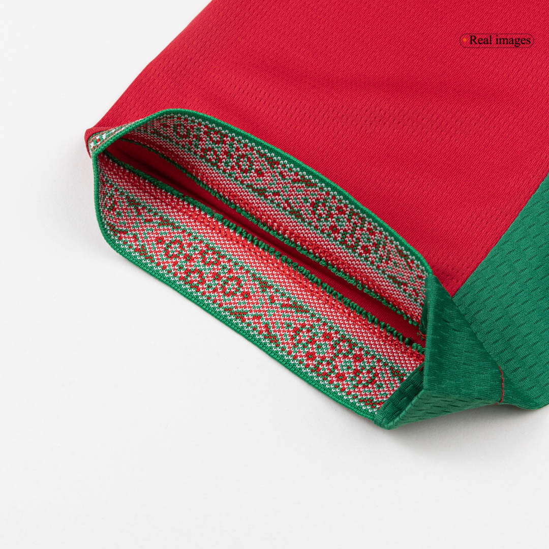 Morocco Mens Home Soccer Jersey World Cup 2026 Red
