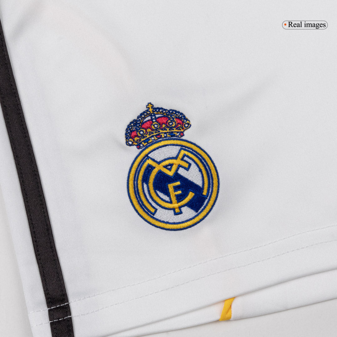 Real Madrid Kids Home Soccer Full Set 2025/26 White [PREMIUM]